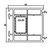 Расширитель 060мм COMFORT 58 серия шт=6,5м Расширитель 060мм COMFORT 58 серия шт=6,5м