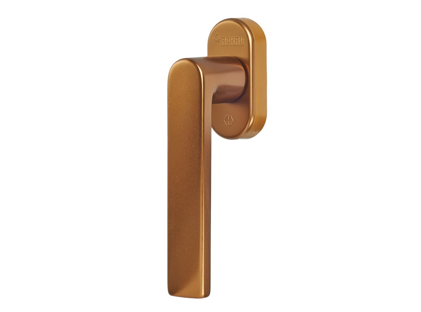Ручка оконная REHAU LINEA Design со штифтом VarioFit, штифт 32-42 мм, бронза Ручка оконная REHAU LINEA Design со штифтом VarioFit, штифт 32-42 мм, бронза